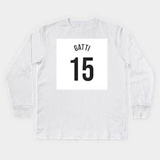 Gatti 15 Home Kit - 22/23 Season Kids Long Sleeve T-Shirt